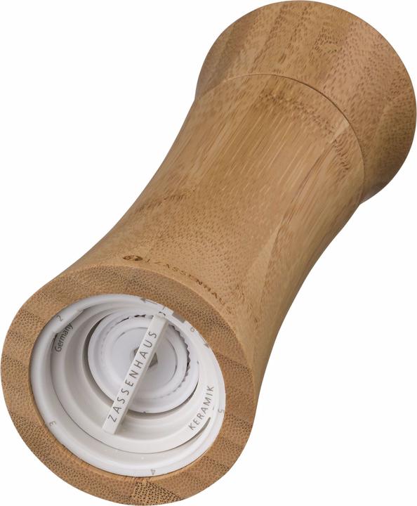 Actual product image Zassenhaus Salt mill Frankfurt bamboo, 18 cm (Salt)