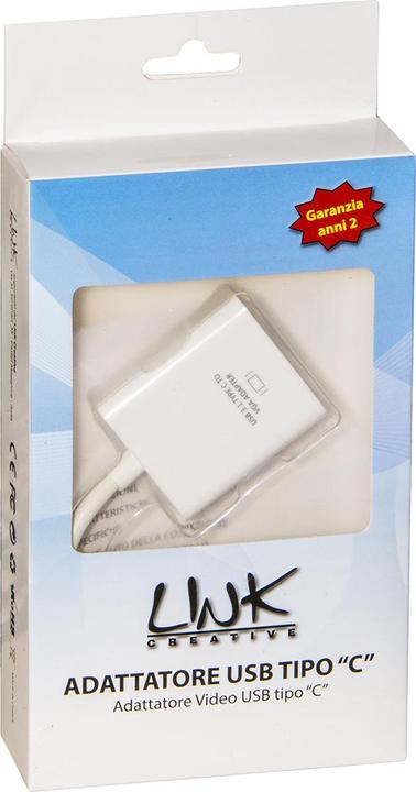 Produktbild Zubehör LKADAT81 USB-Grafikadapter 1920 x 1080 Pixel Weiss (USB Typ-C)