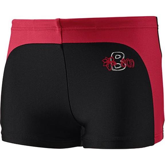 Beco, Jungen, Badehose, Badeshorts Jungen, Rot, Schwarz, (164)