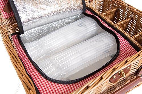 Actual product image EGenuss Handmade picnic basket