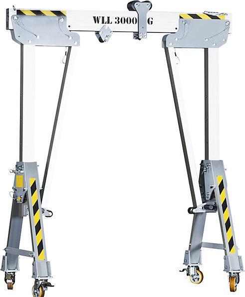 Produktbild Planeta Aluminium-Portalkran RAPK, Bauhöhe 1864 - 2464 mm, Breite 6000 mm