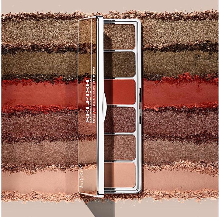 Produktbild L.O.V Lidschatten-Palette Selfish mehrfarbig (Mehrfarbig)