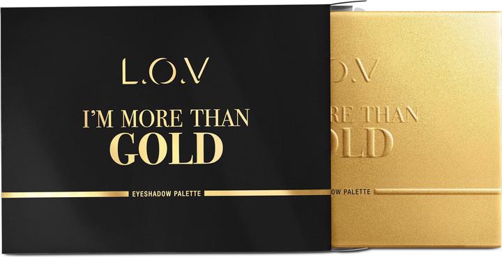 Actual product image L.O.V Eyeshadow Palette I'm more than Gold multicolored (Multicoloured)