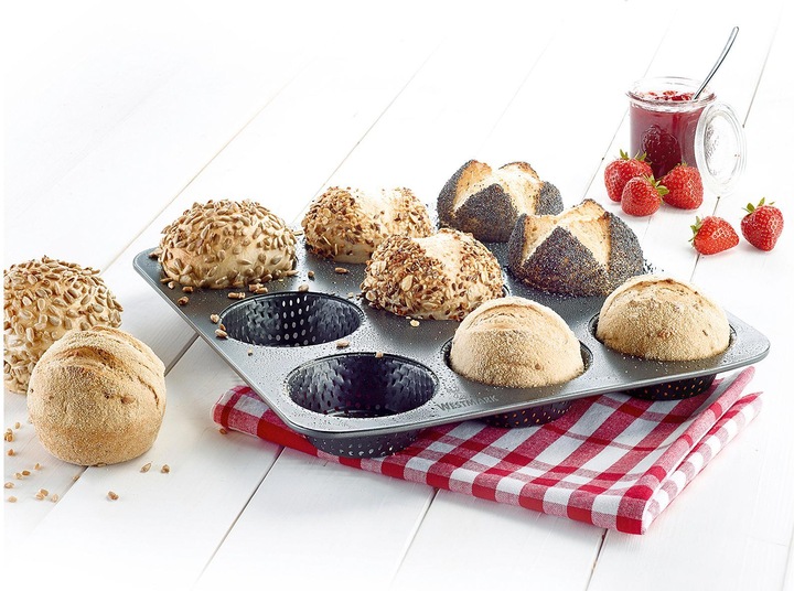 Produktbild Westmark 9er Brötchen Backform, 32x30cm (30 cm)