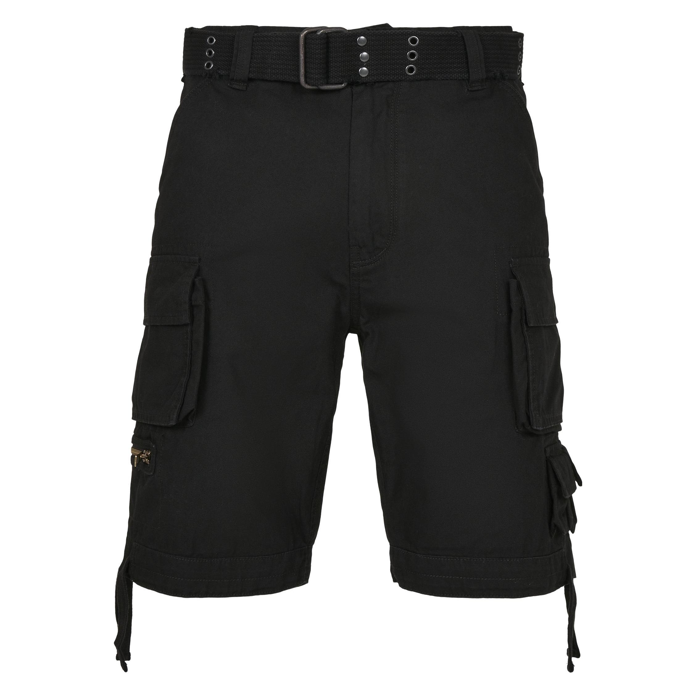 Build Your Brandit, Herren, Shorts, Savage Shorts, Schwarz, (L)