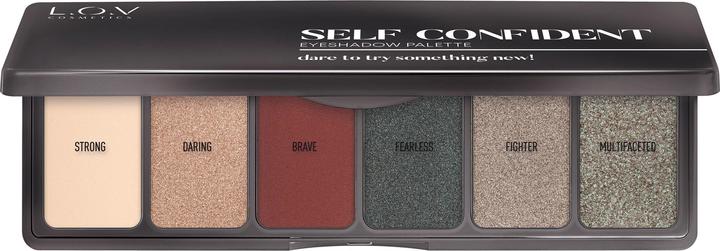 Actual product image L.O.V Eyeshadow palette Self Confident multicolor (Multicoloured)