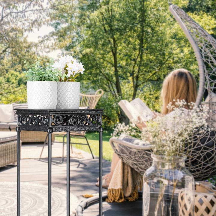 Actual product image Relaxdays Flower stool