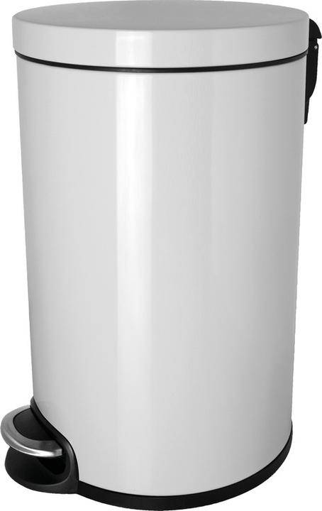 Actual product image Helit Pedal bin SILENT 20L white (20 l)