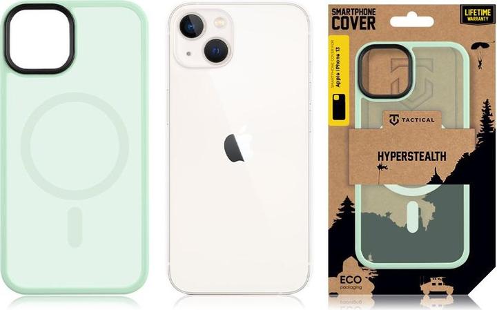 Produktbild Source MagForce Hyperstealth Cover für iPhone 13 Strandgrün (Apple iPhone 13)