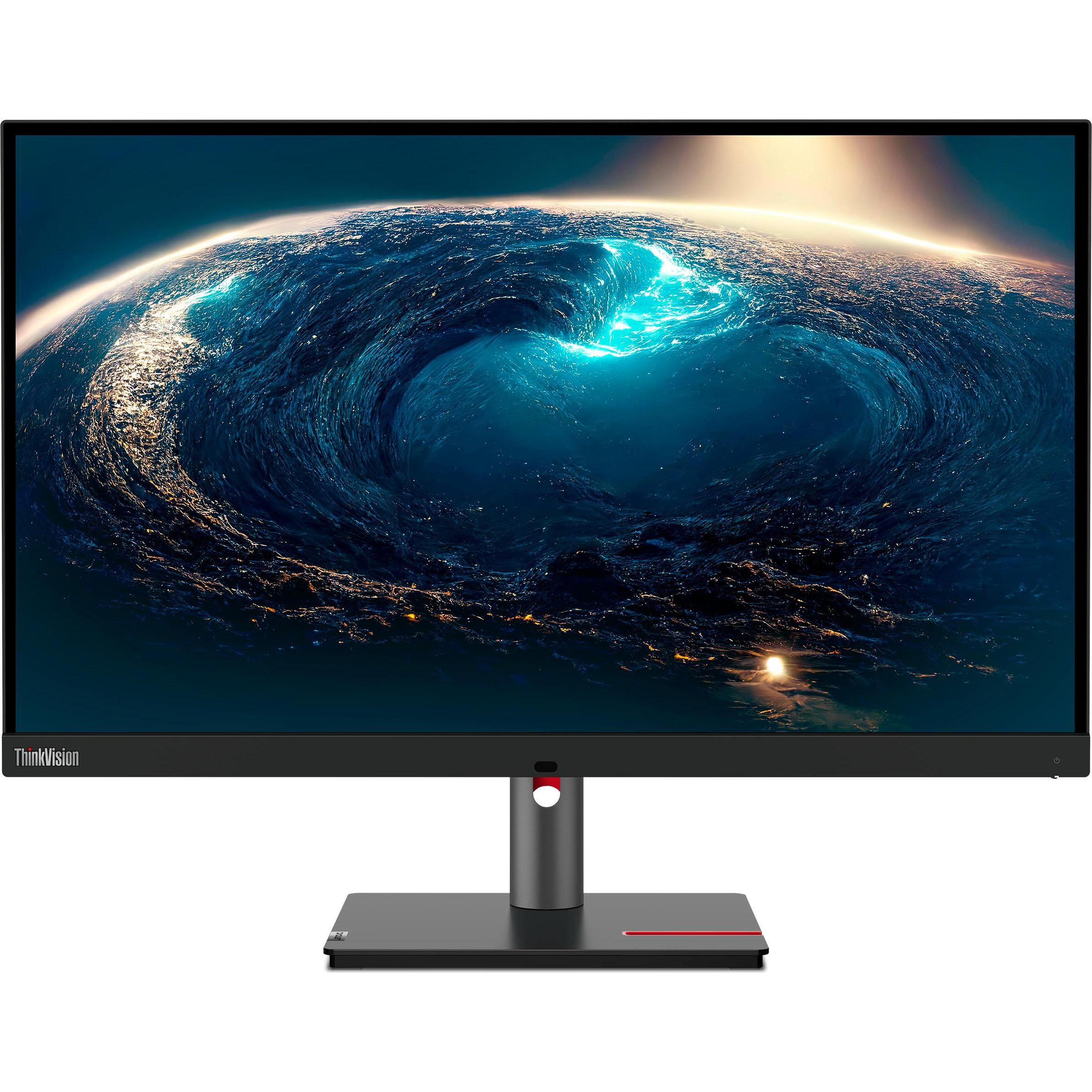 Lenovo ThinkVision P32pz-30 (3840 x 2160 Pixel, 31.50"), Monitor, Schwarz