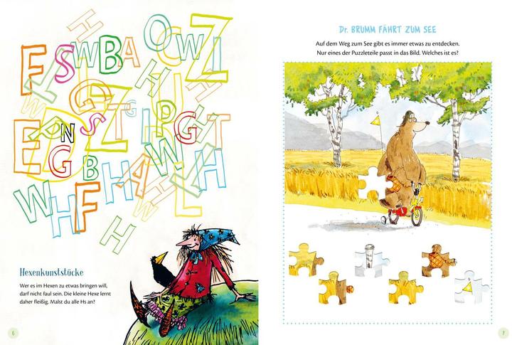 Image du produit Extradickes Rätsel-Buch (Allemand, Michael End, Otfried Preussler, Sabine Bohlmann, 2024)