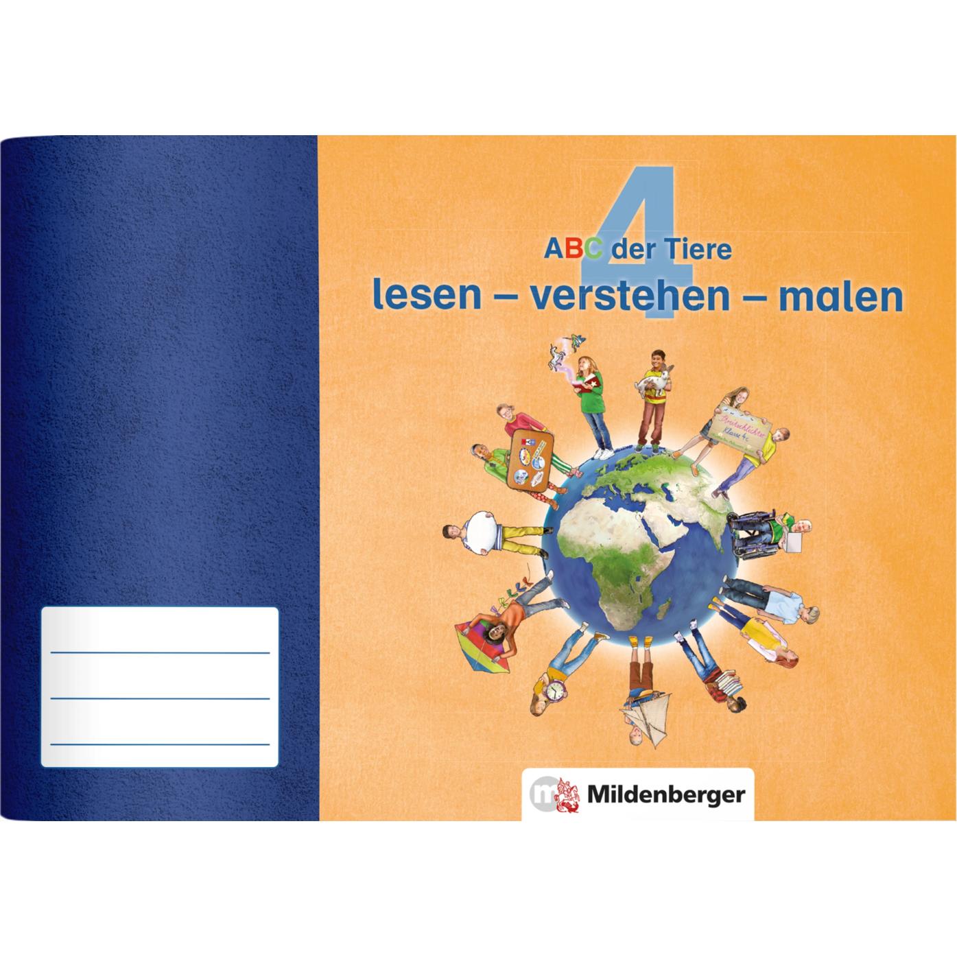 ABC der Tiere 4 · lesen - verstehen - malen, Schulbücher von Mareike Hahn, Tina Kresse