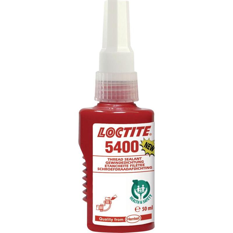 Loctite, Sigillante, Frenafiletti forza media 5400 (Giallo scuro, 250 ml)