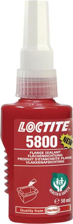 Actual product image Loctite Flange sealant medium strength 5800 (Red, 50 ml)