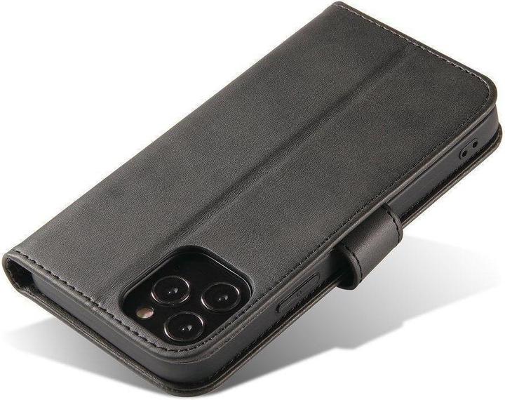 Actual product image Hurtel Magnet Case elegant case case cover with a flap and stand function Oppo Find X5 Pro black (Oppo Find X5 Pro)