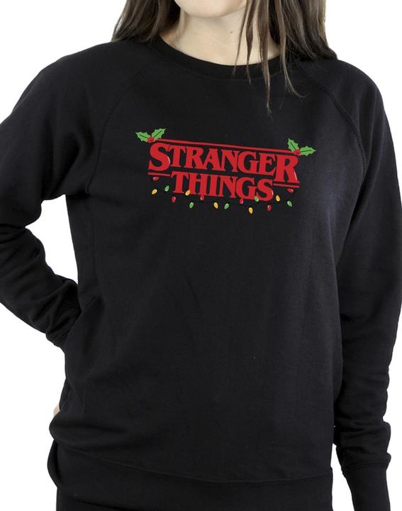 Produktbild Netflix Stranger Things Christmas Lights Sweatshirt (L)