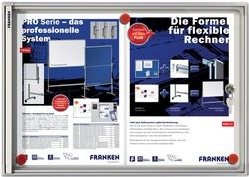 Immagine prodotto Franken Vetrina x-tra!Line 4 x DIN A4 interna magnetica e asciutta