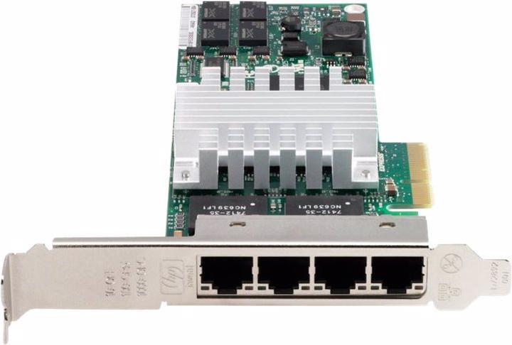 Actual product image HPE NC364T PCI Express Quad Port Gigabit Server Adapter (Mini PCI Express)