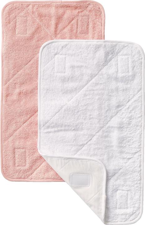 pale pink+white