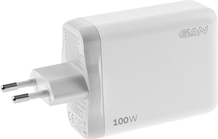 Produktbild Onit USB-Wandladegerät Quad 3C1A 100 W GaN Weiss (100 W, 4 Ports)