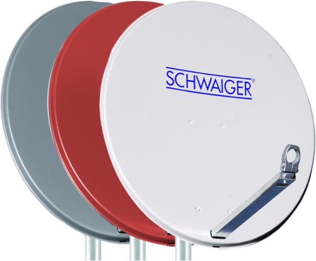 Schwaiger SPI800 - Antenne - Parabolantenne - Satellit (Parabolantenne, 38.50 dB, DVB-S / -S2)