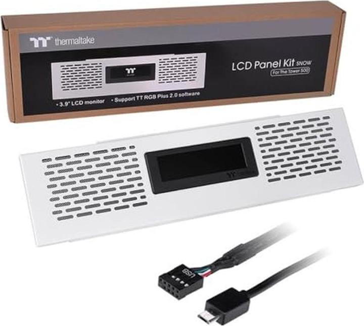 Actual product image Thermaltake LCD Panel Kit Snow