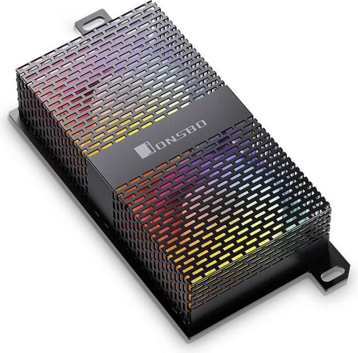 Actual product image Jonsbo NF-1 RAM cooler, ARGB - black