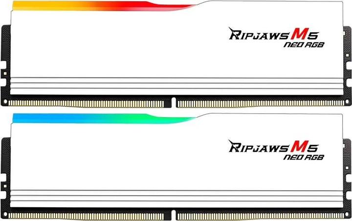 Image du produit G.Skill DIMM 64 GB DDR5-6000 (2x 32 GB) Dual-Kit (F5-6000J3040G32GX2-RM5NRW, Ripjaws M5 Neo, INTEL XMP, AMD (2 x 32GB, 6000 MHz, RAM DDR5, DIMM)