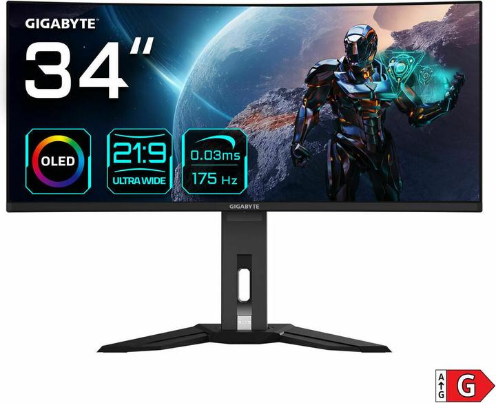 Produktbild Gigabyte MO34WQC (3440 x 1440 Pixel, 34")