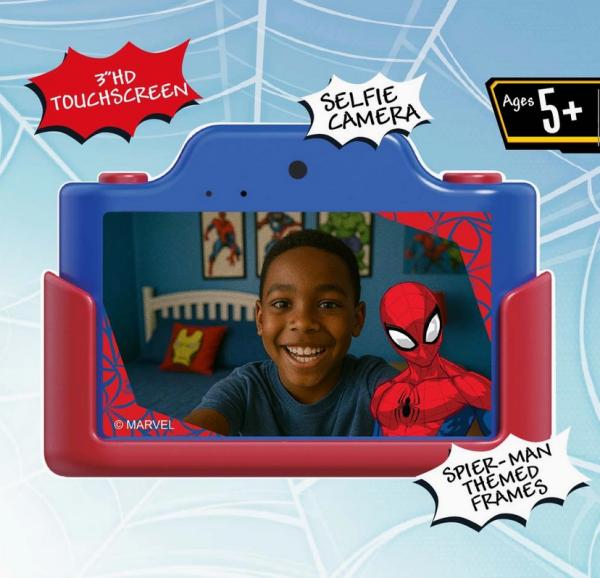 Actual product image Kidamento Digitalkamera Spider-Man