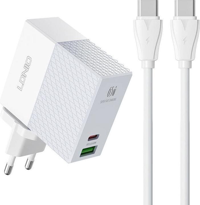 Actual product image Ldnio A2620C (65 W, 2 ports)