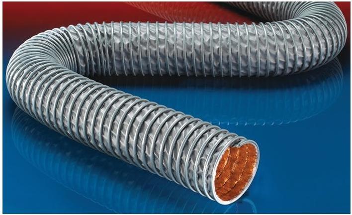 Actual product image Norres Suction and blower hose CP Kapton® 476 500 mm 512.00 mm 3 m