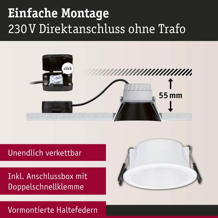Actual product image Paulmann Cole Coin (470 lm)