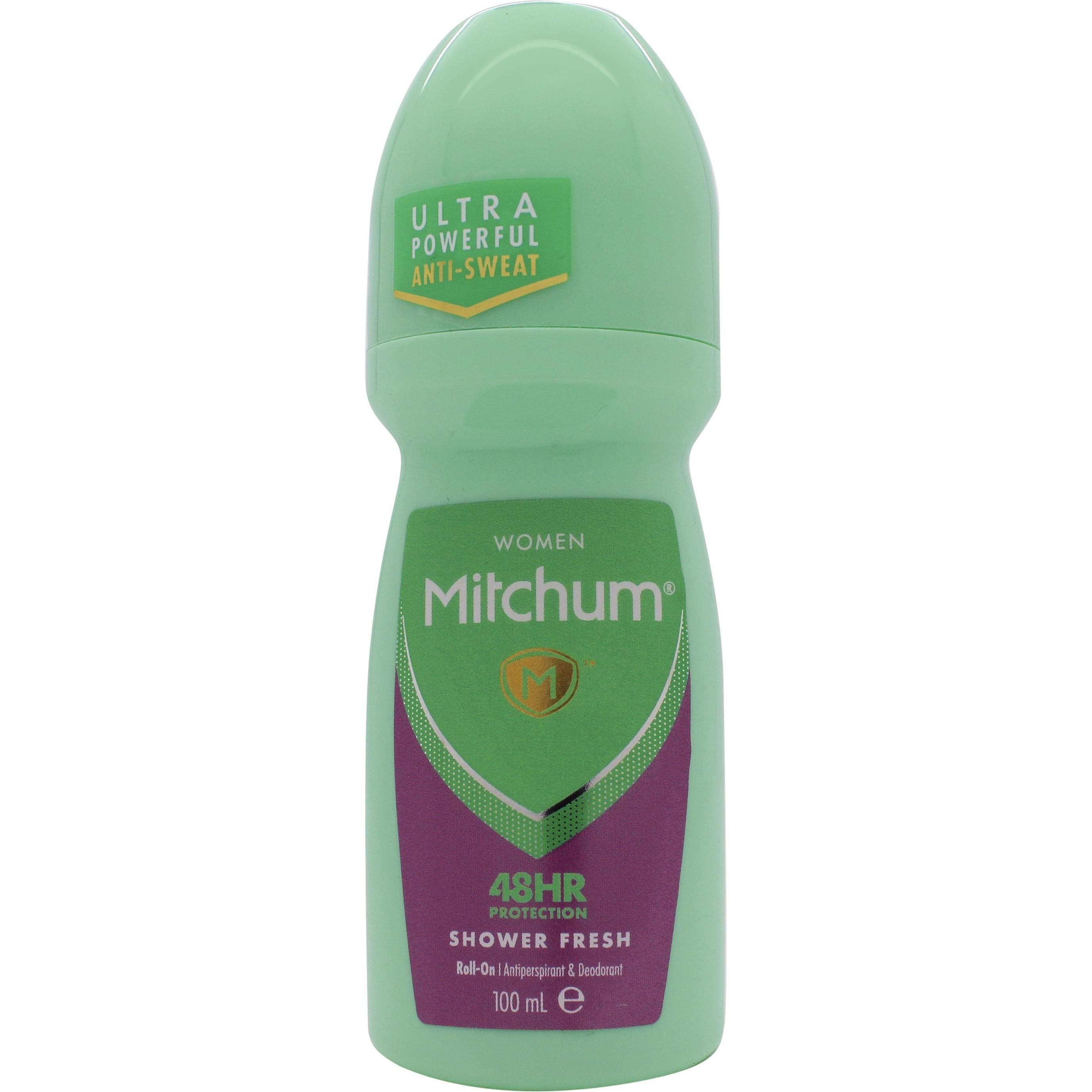 Mitchum, Deodorante, Controllo Avanzato Doccia Fresca (Roll-on, 100 ml)