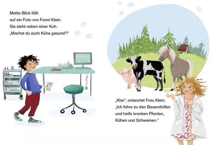 Produktbild Leselöwen 1. Klasse - Ein Tag in der Tierarzt-Praxis (Deutsch, Ann-Katrin Heger, 2018)