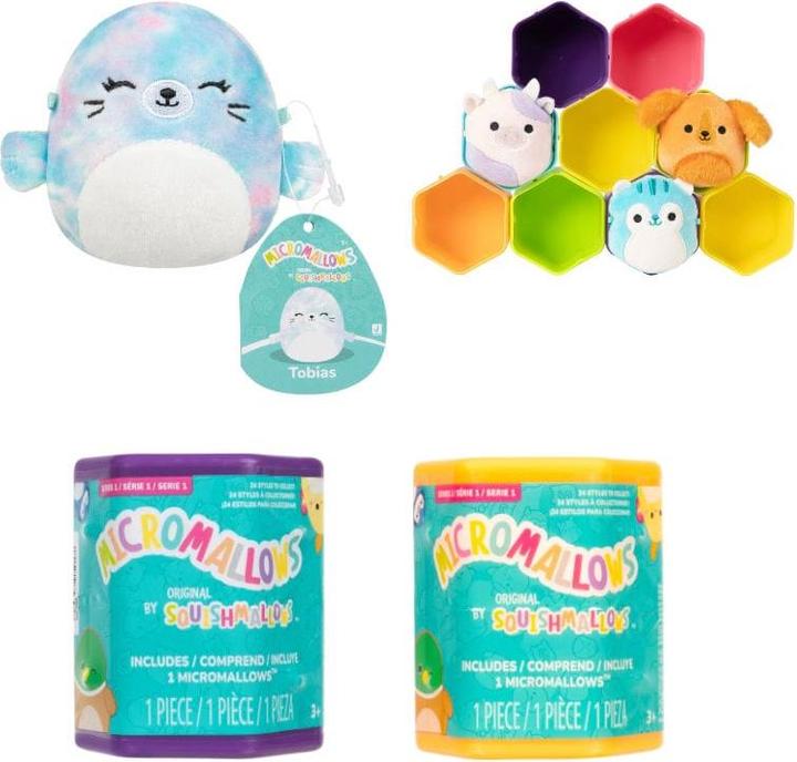 Image du produit Squishmallows Micromallows Bllindpacks (6.50 cm)