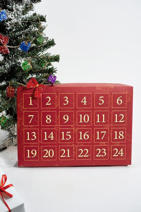 Hanah Home Advent Calendar Mix V3 Red