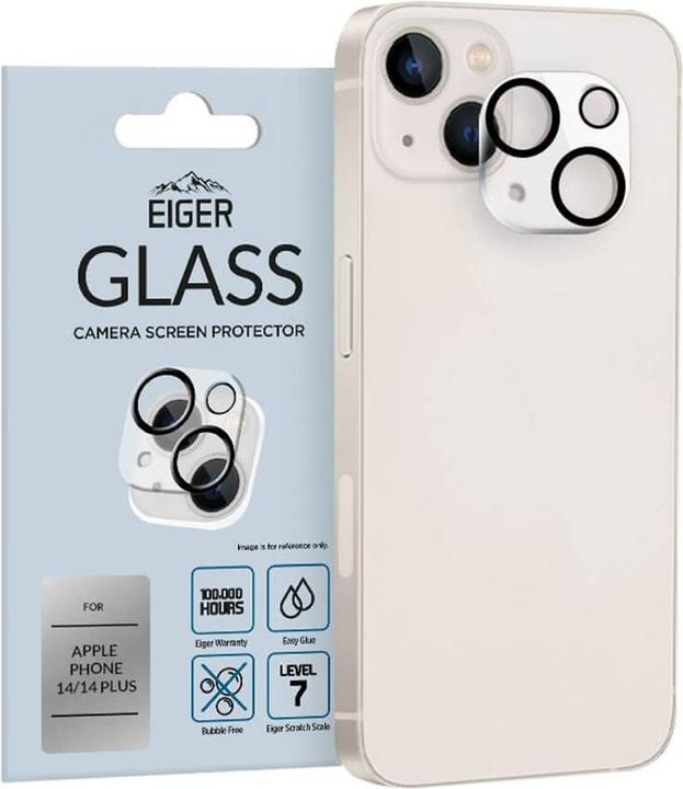 Produktbild Eiger Mountain Glass Lens (1 Stk., Apple iPhone 14, Apple iPhone 14 Plus)