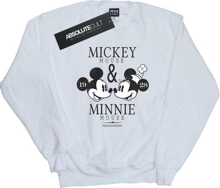 Disney Mickey And Minnie Mouse Mousecrush Mondays Sweatshirt (XXL)