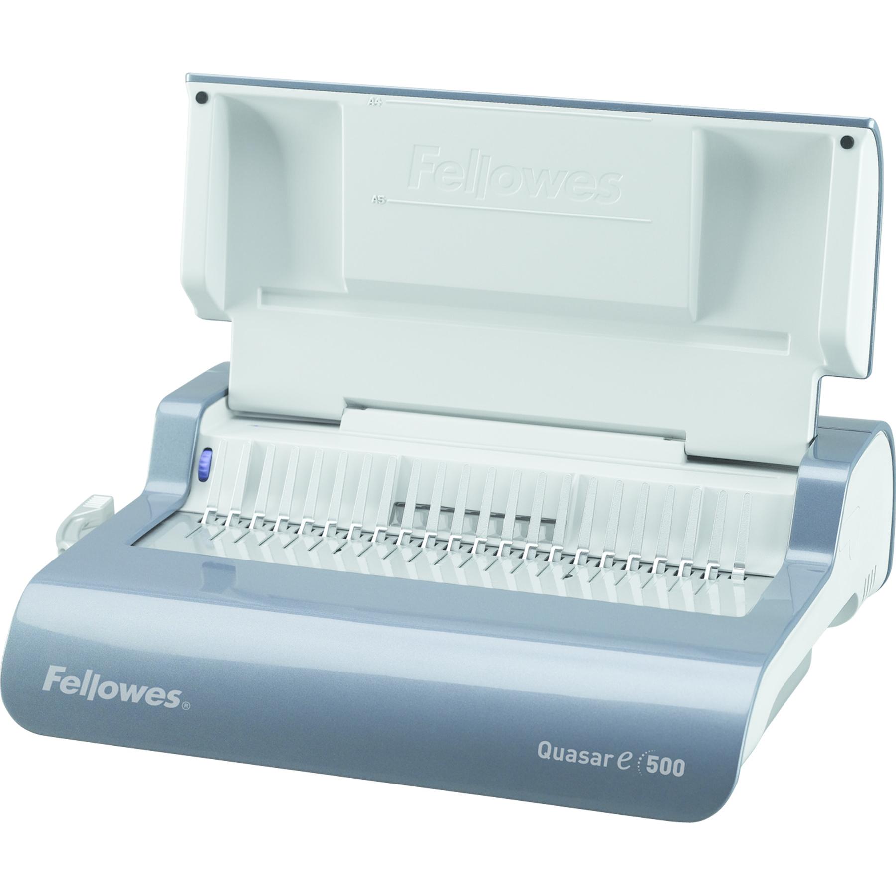 Thumbnail - Fellowes, Bindegerät, Quasar-E 500, Elektrisches Plastikbindegerät (Plastikbindung)