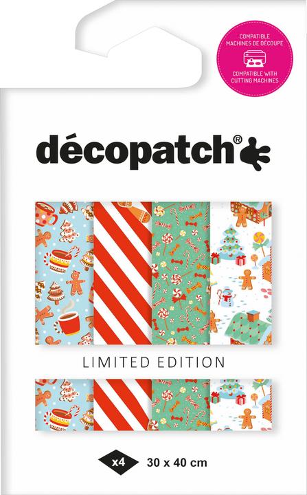 Produktbild Décopatch Farbiges Papier, glänzend (30 x 40 cm)