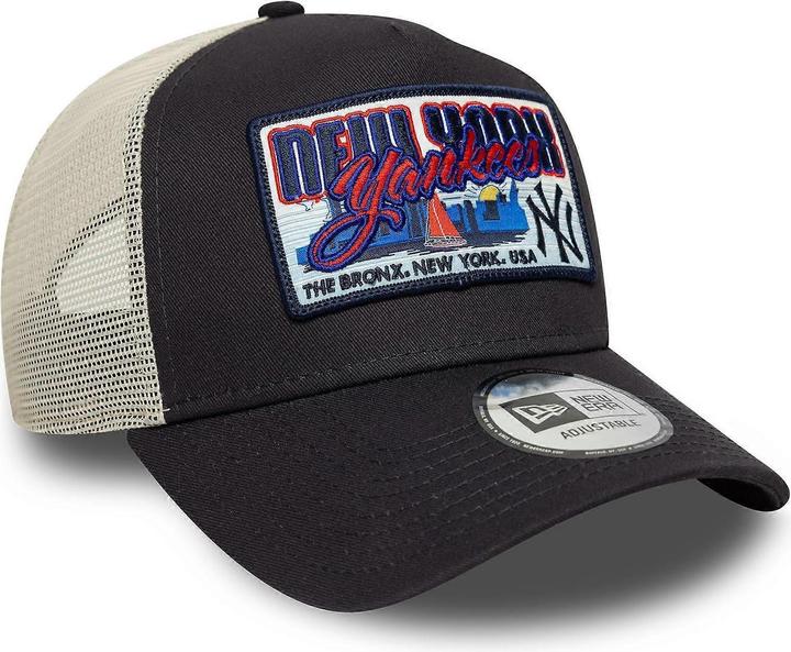 Produktbild New Era A-Frame Trucker Cap - MLB Patch New York Yankees