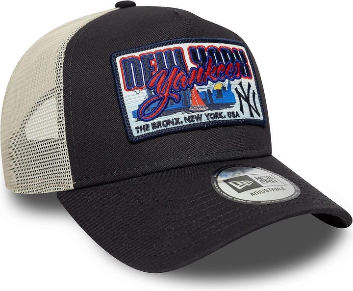 Produktbild New Era A-Frame Trucker Cap - MLB Patch New York Yankees (One Size)