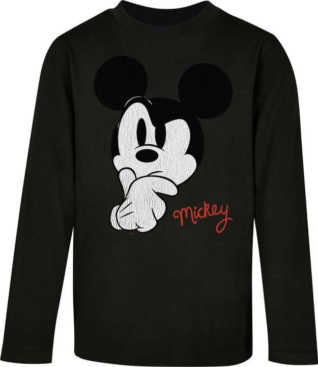 Immagine prodotto Absolute Cult Topolino per bambini - Maglia a maniche lunghe in Ponder Distressed - 124449 (146, 152)