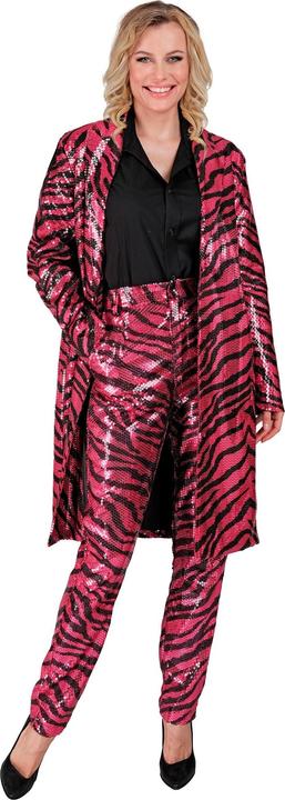 Immagine prodotto Widmann Cappotto di paillettes con motivo zebrato rosa (S, M)