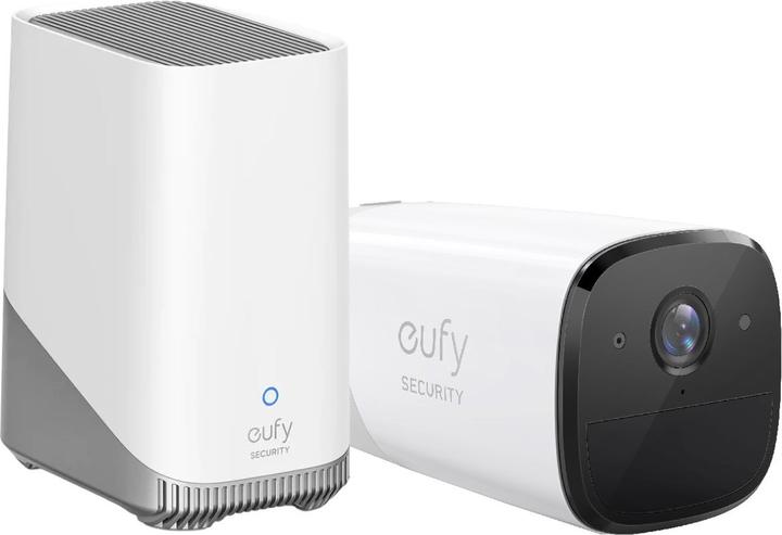Produktbild eufy Cam 2 Pro 2k Wireless Überwachungskamera + EUphy Homebase 3 S380 - Bündelvorteil (2048 x 1536 Pixels)