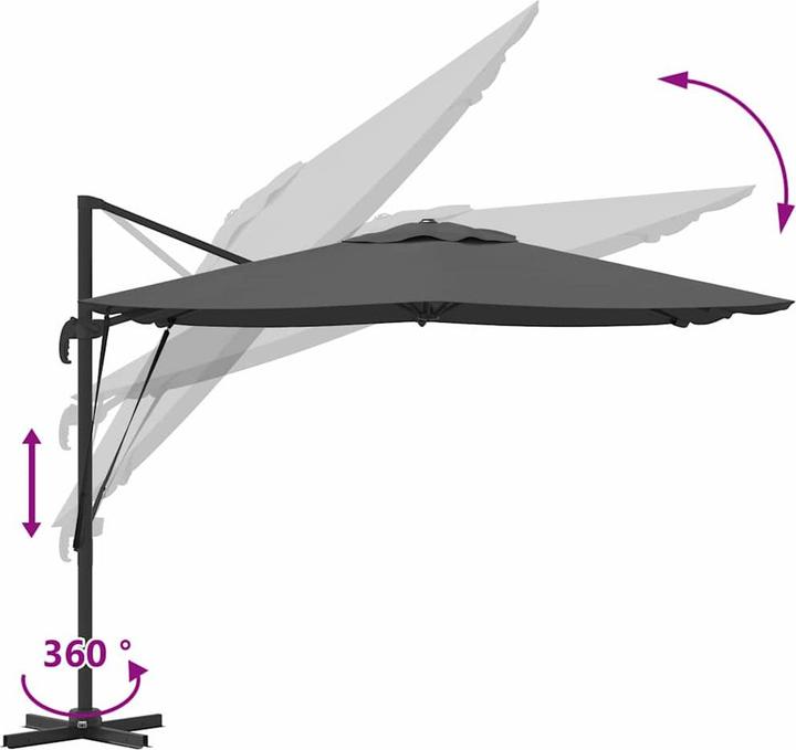 Image du produit vidaXL Roma Parasol (2.84 m)