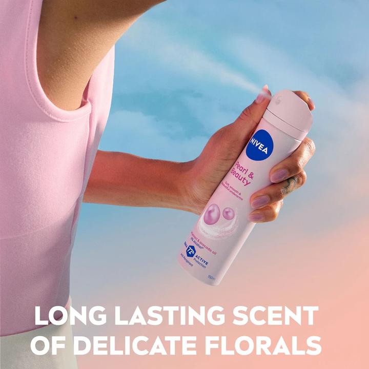 Produktbild NIVEA Pearl & Beauty Antitranspirant Spray 150 ml (Spray, 150 ml)