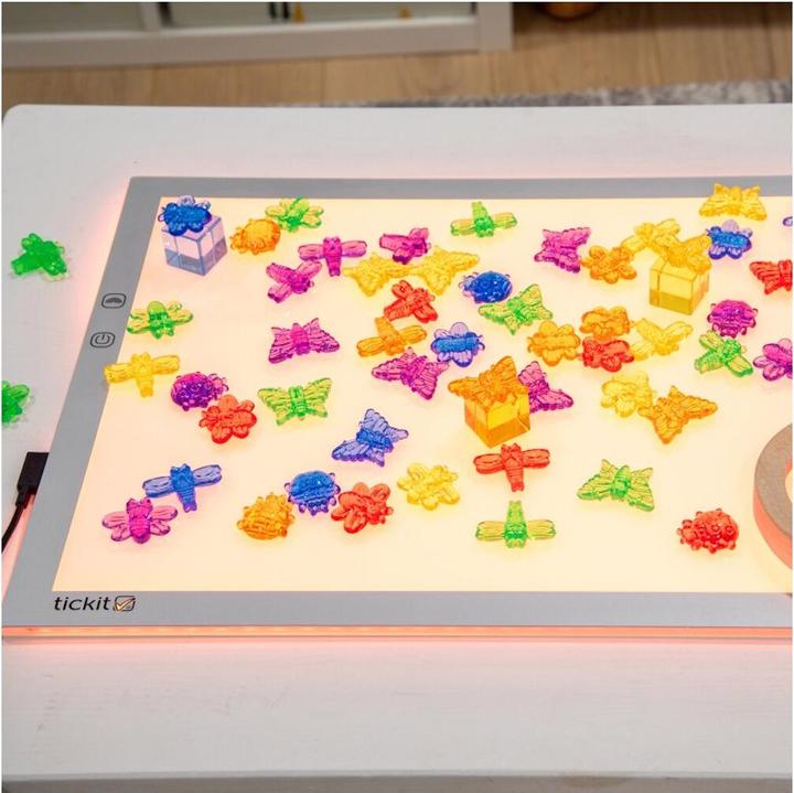 Actual product image TickiT Light panel with color change for children - rectangular A2 - (size 63.5 x 46 cm)