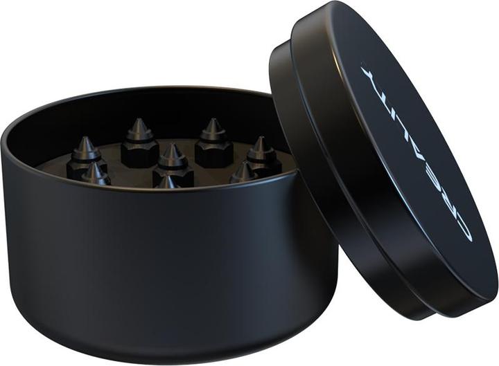 Actual product image Creality Nozzle set steel high-end, 8 pieces (Blast pipe)